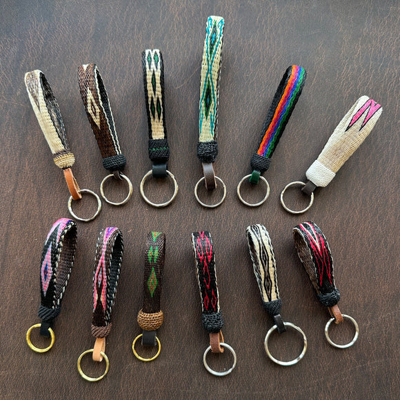 Hitched HorseHair Keychain